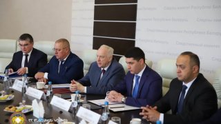 ՀՀ քննչական կոմիտեի նախագահ Արգիշտի Քյարամյանը Բելառուսում է (լուսանկարներ)