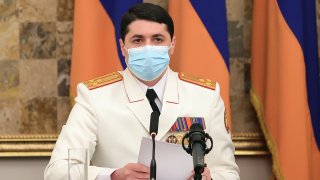 “I Attach Importance to Efficient Preliminary Investigation of Criminal Cases on Circumstances of 44 Days of War”; Prime Minister Visited Investigative Committee (photos)