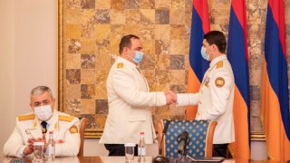Քննչական կոմիտեի ծառայողի օրվա և համակարգի կազմավորման 7-րդ տարեդարձի կապակցությամբ կոմիտեի մի շարք աշխատակիցներ արժանացել են տարբեր պարգևների և խրախուսանքների (լուսանկարներ)
