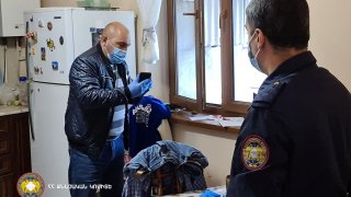 Мужчина задержан по подозрению в убийстве жены (фото, видео)