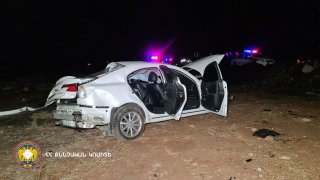 Մահվան ելքով վթար Երևան-Գյումրի ավտոճանապարհին (տեսանյութ, լուսանկարներ)