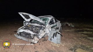 Մահվան ելքով վթար Երևան-Գյումրի ավտոճանապարհին (տեսանյութ, լուսանկարներ)