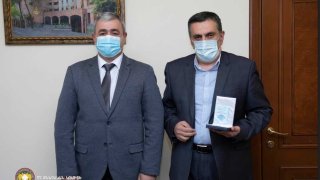 A Group of Experts of “Scientific-Practical Center of Forensic Medicine” SNCO Awarded (photos)
