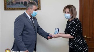A Group of Experts of “Scientific-Practical Center of Forensic Medicine” SNCO Awarded (photos)