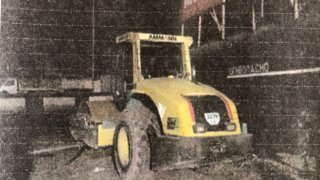 Ասֆալտապատող մեքենան վնասելու դեպքի առթիվ հարուցվել է քրեական գործ (լուսանկարներ)