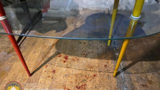 Hooliganism Committed with Weapon in Public Catering Facility (photos)