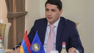 Председатель Следственного комитета принял председателя Агентства «Евроджаст» (фото)