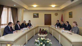 Председатель Следственного комитета принял председателя Агентства «Евроджаст» (фото)
