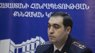 Пресс-конференция в Следственном комитете РА (фото)