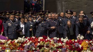 Քննչական կոմիտեի ծառայողներն այցելել են Ծիծեռնակաբերդ (լուսանկարներ)