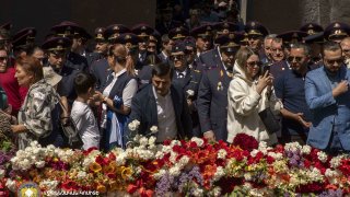 Քննչական կոմիտեի ծառայողներն այցելել են Ծիծեռնակաբերդ (լուսանկարներ)