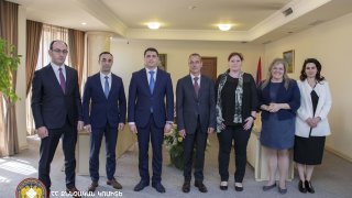 Председатель Следственного комитета принял главу делегации Международного комитета Красного Креста в Армении (фото)
