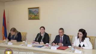 Председатель Следственного комитета принял главу делегации Международного комитета Красного Креста в Армении (фото)
