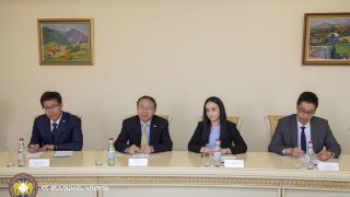 Քննչական կոմիտեի նախագահն ընդունել է Հայաստանի Հանրապետությունում Չինաստանի Ժողովրդական Հանրապետության արտակարգ և լիազոր դեսպանին (լուսանկարներ)
