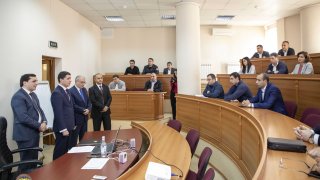 The Chairman of the RA Investigative Committee A. Kyaramyan Visited Academy of Justice (photos)