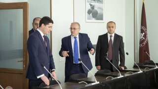 The Chairman of the RA Investigative Committee A. Kyaramyan Visited Academy of Justice (photos)