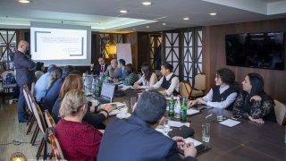 Следственный комитет РА принял участие в форуме, направленном на уголовно-правовую борьбу с семейным насилием и посягательством на несовершеннолетних (видео, фото) 