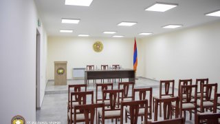 ՀՀ քննչական կոմիտեի նախագահի մասնակցությամբ տեղի է ունեցել ՀՀ ՔԿ Արմավիրի մարզի քննչական վարչության և Վաղարշապատի քննչական բաժնի նոր վարչական շենքերի բացման արարողությունը (տեսանյութ, լուսանկարներ)