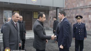 Opening Ceremony of Administrative Buildings of the RA IC Armavir Regional Investigative Department and Vagharshapat Investigative Division Held with Participation of the Chairman of the RA Investigative Committee (video, photos)