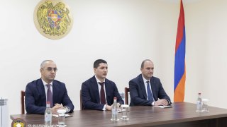 При участии Председателя Следственного комитета РА состоялась церемония открытия новых административных зданий Следственного управления марза Армавир и Следственного отдела Вагаршапат СК РА (видео, фото)