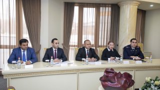 Заместитель председателя Следственного комитета РА принял руководителя Тбилисского офиса Управления по борьбе с наркотиками США (Фото)
