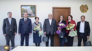 By the Order of the Chairman of the RA Investigative Committee a Number of Employees of Scientific-Practical Center of Forensic Medicine Rewarded (photos)