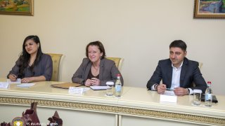 Юридический атташе Федерального бюро расследований Департамента юстиции США в Армении и Грузии посетил следственный комитет РА (фото)