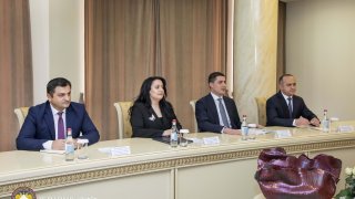 Председатель Следственного комитета РА Аргишти Кярамян принял новоназначенного посла США в РА Кристину Квин (фото)
