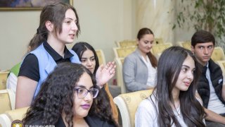 Students of “Eurasia” High School Hosted in RA Investigative Committee (photos)