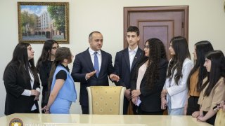 «Եվրասիա» ավագ դպրոցի սաները հյուրընկալվել են ՀՀ քննչական կոմիտեում (լուսանկարներ)
