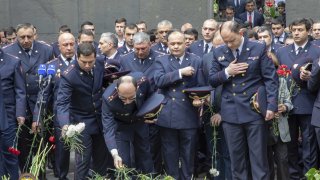 Հիշատակի և խոնարհումի տուրք՝ Մեծ Եղեռնի անմեղ զոհերին (լուսանկարներ)