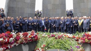 Հիշատակի և խոնարհումի տուրք՝ Մեծ Եղեռնի անմեղ զոհերին (լուսանկարներ)