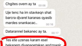 Detention Used as a Pretrial Measure against the Chairman of the Party “Public Voice” Vardan Ghukasyan; Measures Taken to Hand him over to the RA