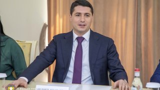 Аргишти Кярамян принял посла Грузии в Армении Георгия Шарвашидзе (фото)