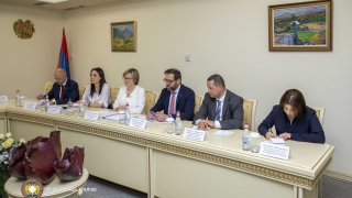 Քննչական կոմիտեի նախագահն ընդունել է Եվրոպոլի գործադիր տնօրենին (տեսանյութ, լուսանկարներ)