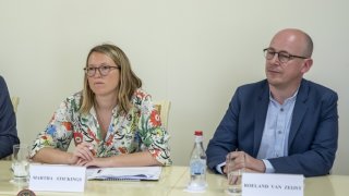 С экспертами ОБСЕ обсуждались механизмы внедрения цифровой базы данных преступлений в Следственном комитете РА (фото)