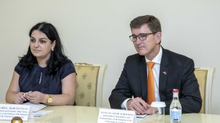 Issues related to Expansion of Cooperation Discussed with the Ambassador of the Netherlands to Armenia in the RA Investigative Committee (photos)