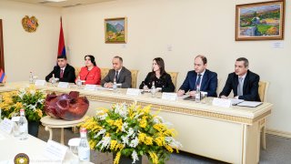 Заместитель председателя Следственного комитета РА встретился с главой делегации КНР