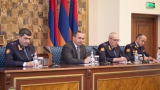 The Chairman of the RA Investigative Committee, Artur Poghosyan, Held his First Working Meeting; A Number of Instructions Given to Heads of the Committee's Subdivisions (video, photos)