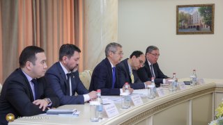 The Chairman of the Investigative Committee Artur Poghosyan Received the Ambassador of Kazakhstan to Armenia