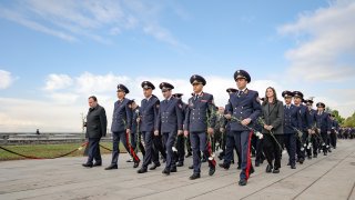 Քննչական կոմիտեի անձնակազմը հարգանքի տուրք է մատուցել Հայոց ցեղասպանության զոհերի հիշատակին