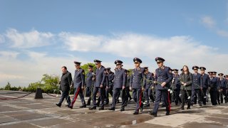 Քննչական կոմիտեի անձնակազմը հարգանքի տուրք է մատուցել Հայոց ցեղասպանության զոհերի հիշատակին