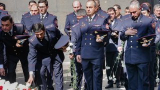 Staff of the Investigative Committee Paid Tribute to the Memory of Victims of Armenian Genocide