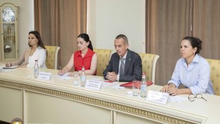 Argishti Kyaramyan Received the Head of Delegation of International Committee of the Red Cross (photos)