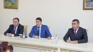 Argishti Kyaramyan Met Vigen Mesropyan, Newly Appointed Acting Director of “Expert Criminalistics Center of the RA Investigative Committee” SNCO (photos)