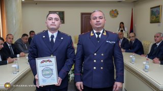 On the Occasion of Republic Day, a Number of Employees Awarded by Order of the Chairman of the Investigative Committee